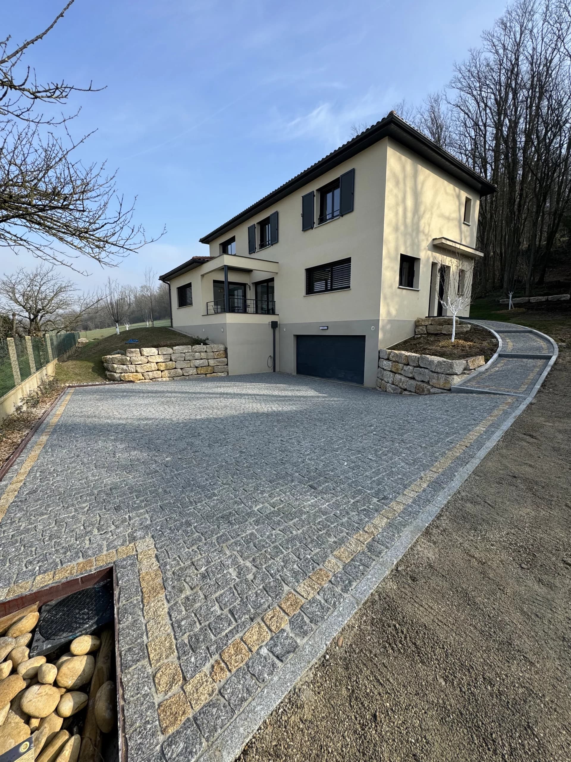 Mise en place de systèmes de drainage